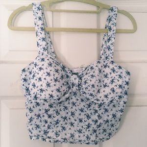 Floral Crop Top